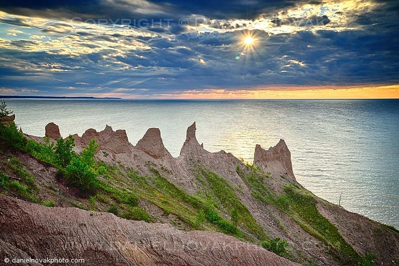 Elevation of Briscoe Cove, North Rose, NY, USA Topographic Map