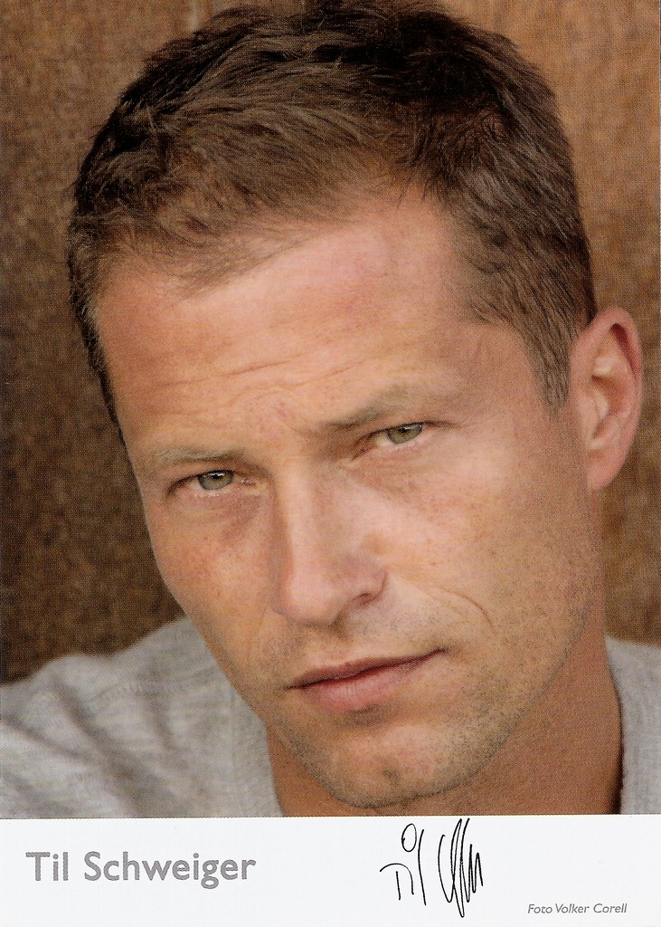 Til Schweiger German postcard. Photo Volker Corell. Hands… Flickr