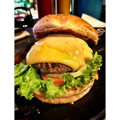 The Cheeseburger A single quarterpounder house blend all… Flickr