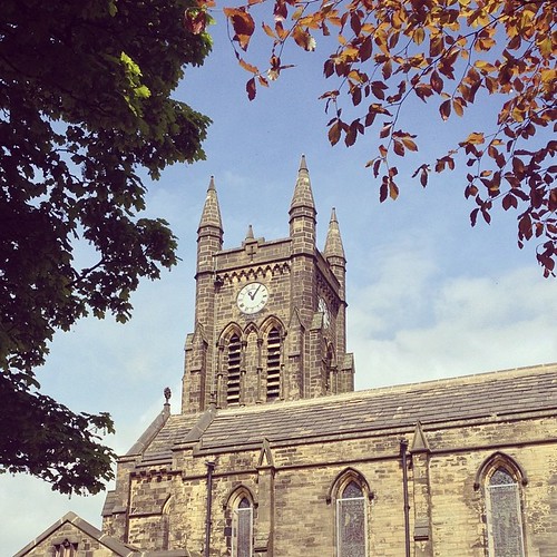Holy Trinity church, Queensbury. ihateliberty Flickr