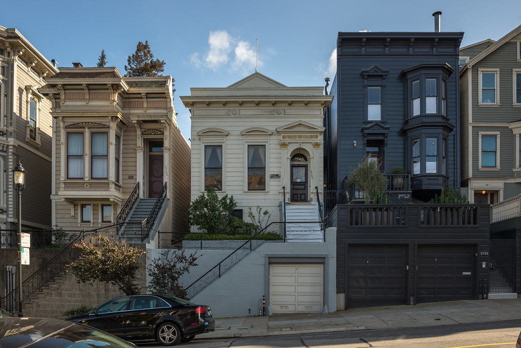 Victorian Houses at Noe Valley, San Francisco, California,… Flickr