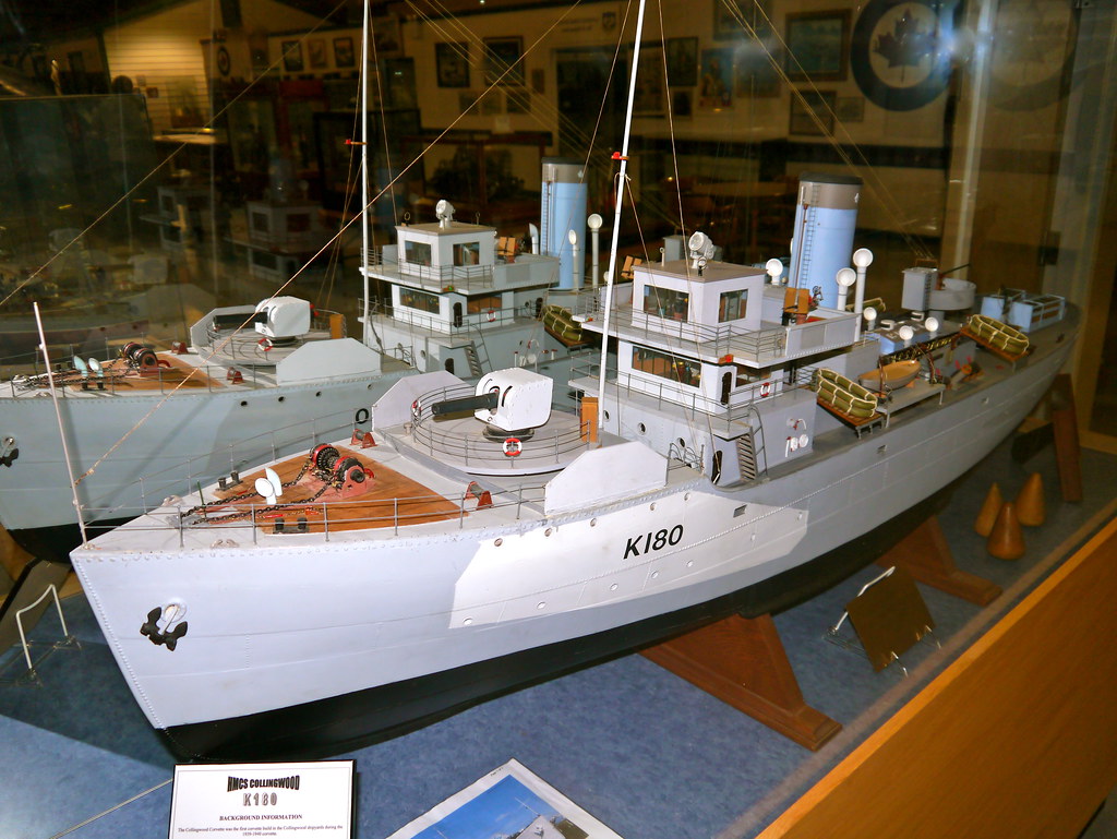 Base Borden Military Museum 10 HMCS Collingwood K180 Col… Flickr