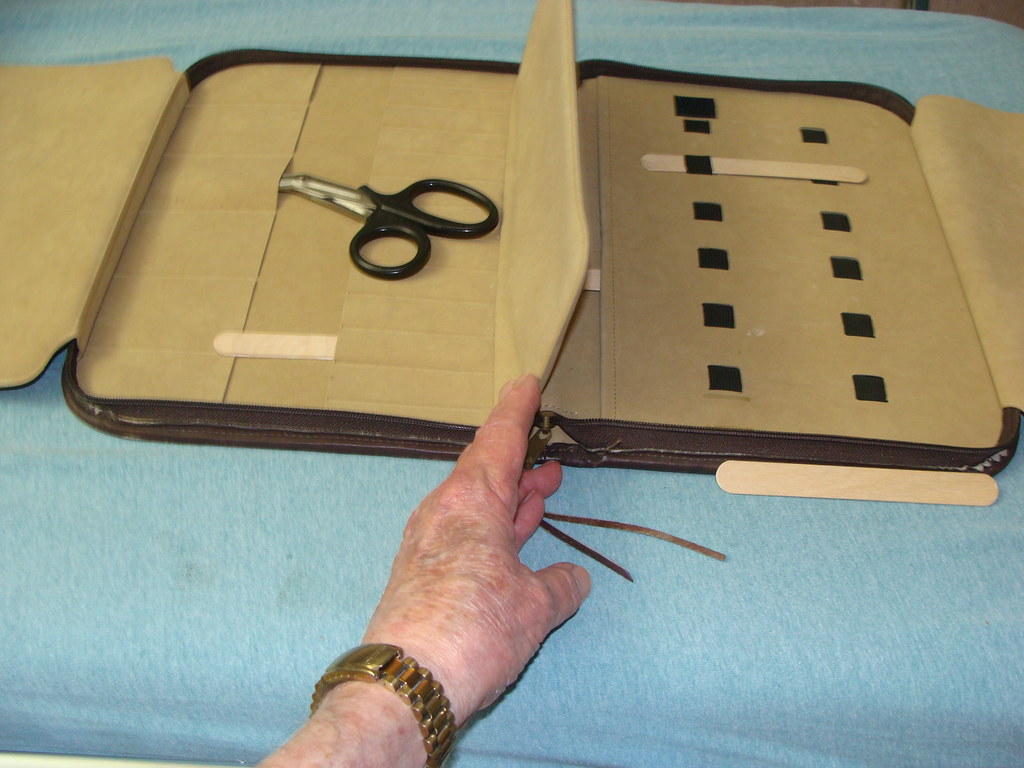 leather instrument pouch 35 william jervis Flickr