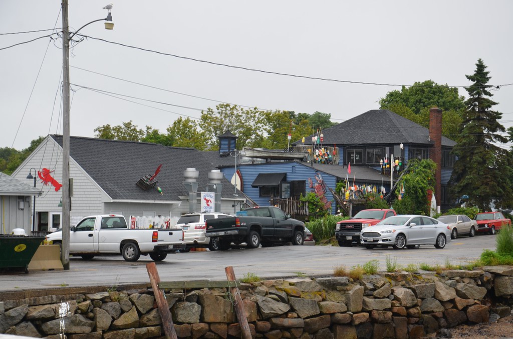 Cape Porpoise We ate at the Cape Pier Chowder House (great… Flickr