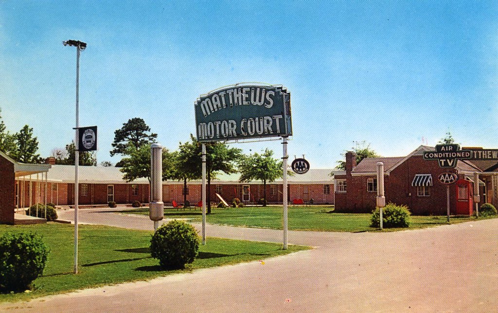 Matthews Motor Court Wilson NC 1 mile south of city limits… Flickr
