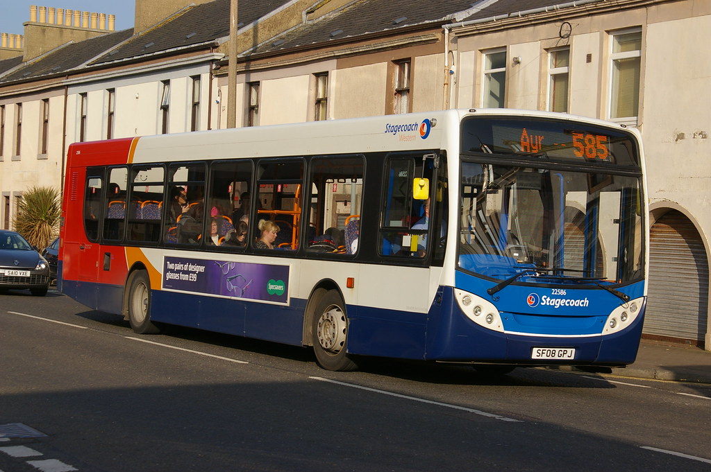 STAGECOACH 22586 SF08GPJ Ardrossan 12/3/14 Flickr