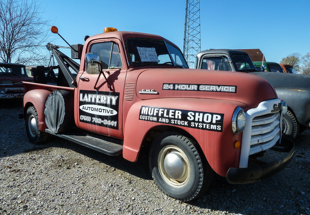 Lafferty Automotive's '50's Vintage GMC Tow Truck West Col… Flickr