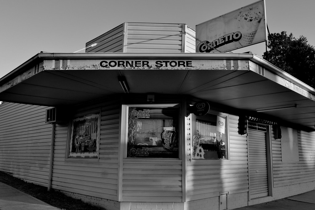 Remember When? You don't see too many old style corner sto… Flickr