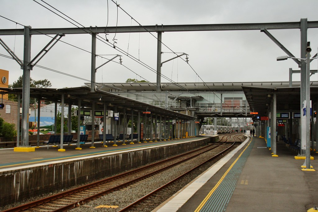 Ashfield Railway Station Ashfield is located 8.380km on th… Flickr