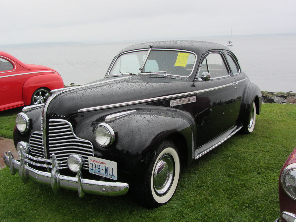 1940 Buick Waterfront Car Show, Bellingham, Washington JOHN LLOYD