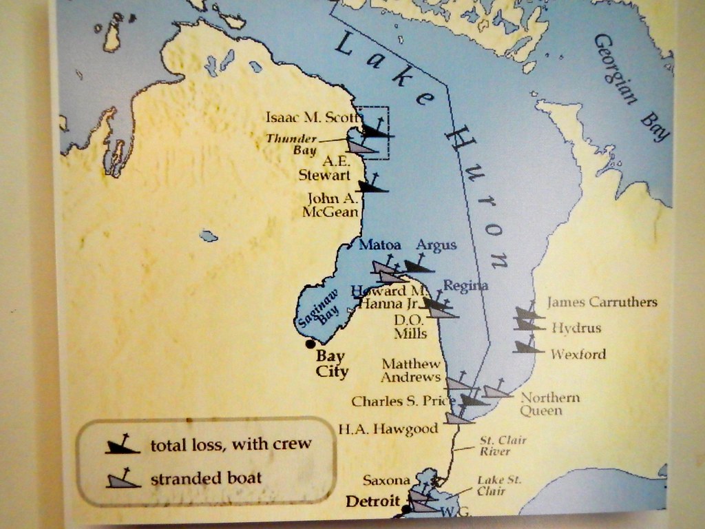 Lake Huron Shipwrecks Lighthouse Muséum, Pointe aux Barque… Flickr