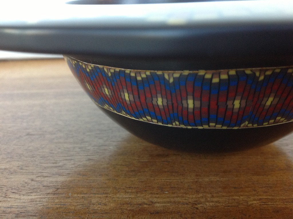 Polymer clay bowl I took a tutorial on by … Flickr