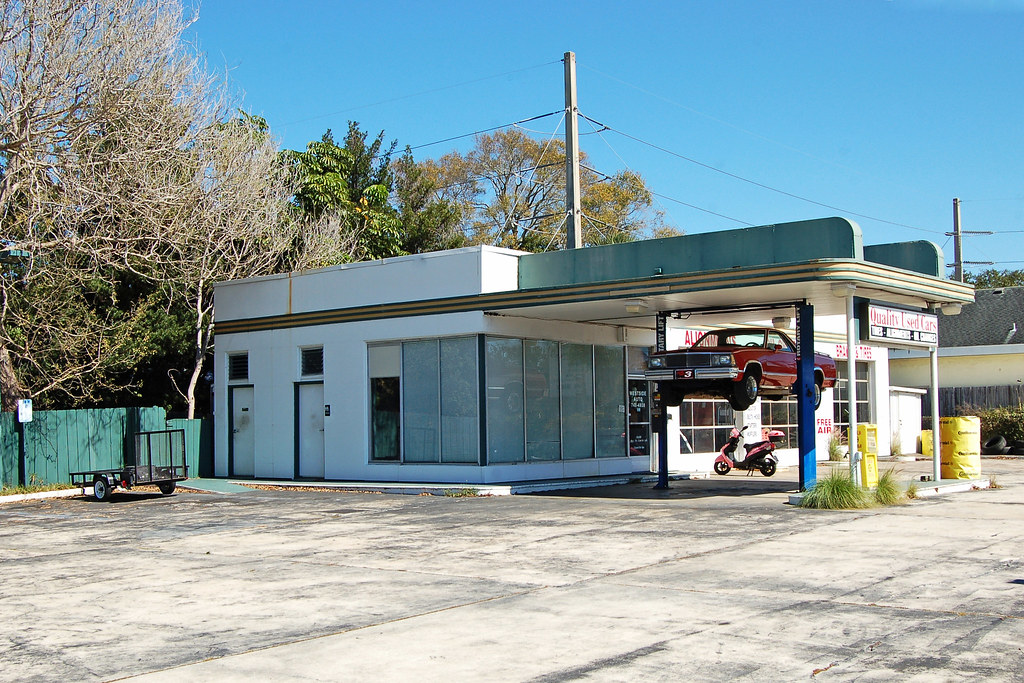 Florida, West Bradenton, Texaco Gas Station; Westside Auto… Flickr