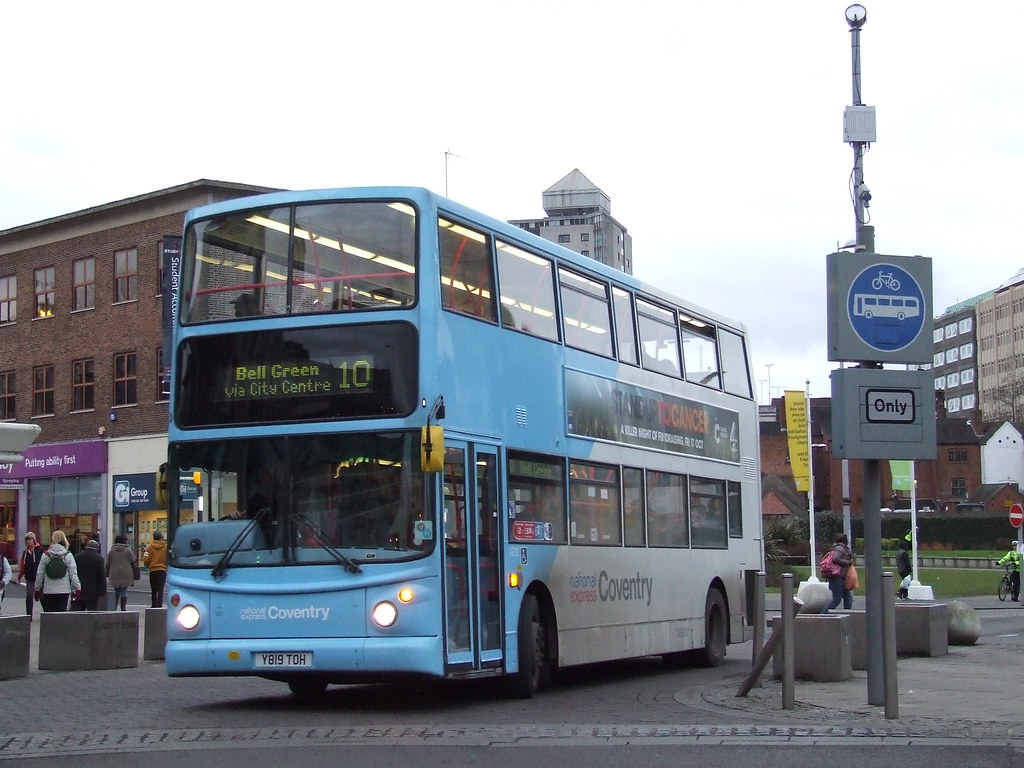 National Express Coventry 4212 Y819TOH Buses, Trains & Trams Flickr