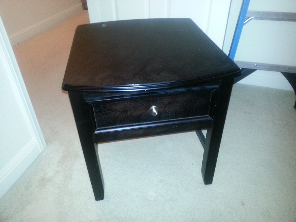 Side table 2 1 of 2 matching side table. Goes with wooden… Flickr