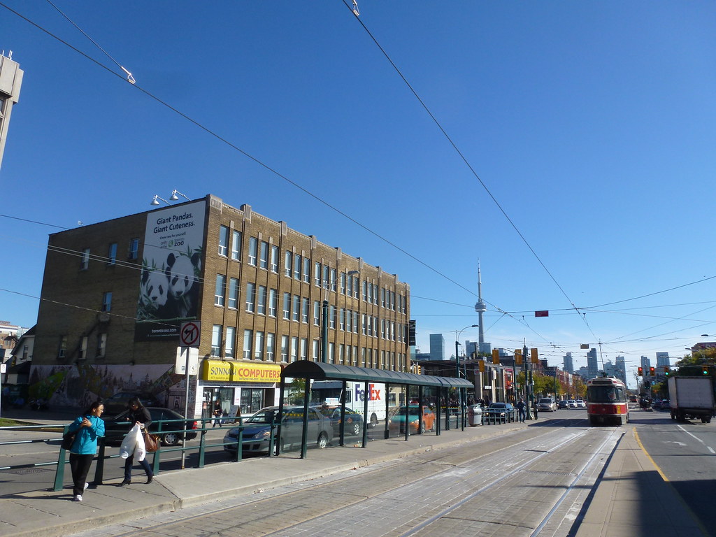 Views from the intersection of College and Spadina, 2013 1