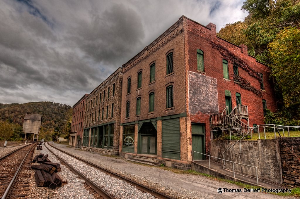 Thurmund WV HDR Thurmond WV is located in the New River Na… Flickr