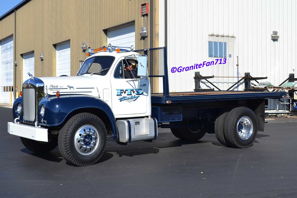 Mack B60 Flatbed Trucks, Buses, & Trains by granitefan713 Flickr