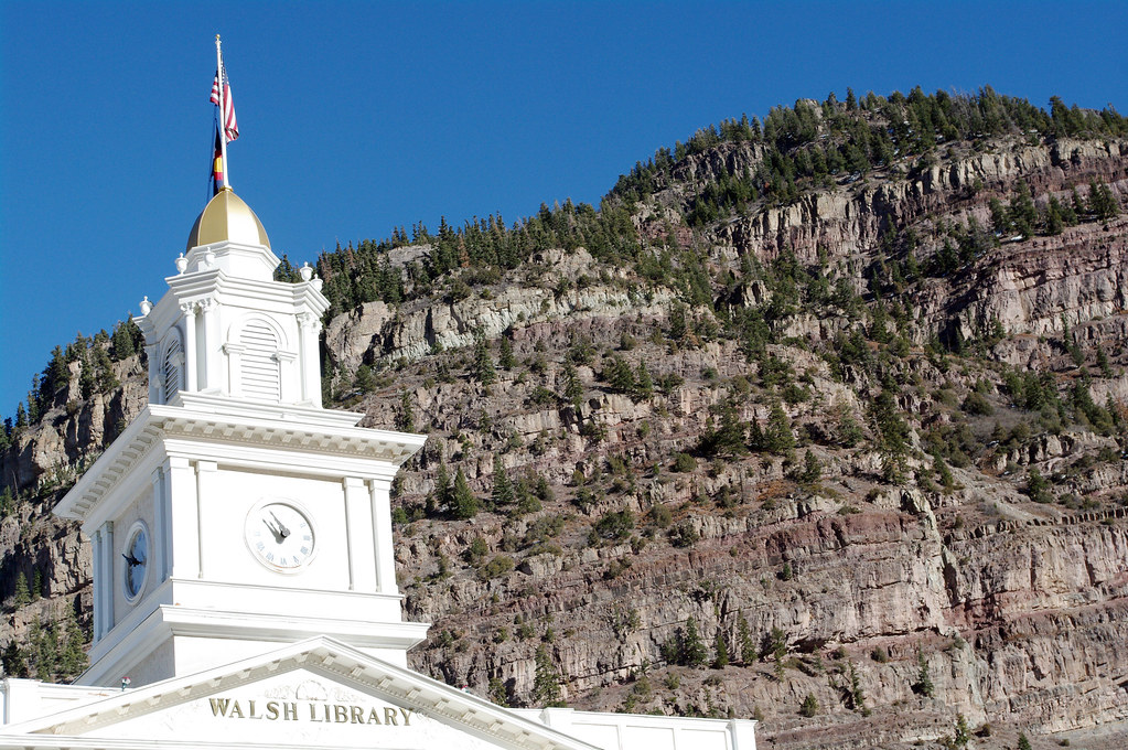 The Walsh Library A historic building in Ouray, CO lamoix Flickr