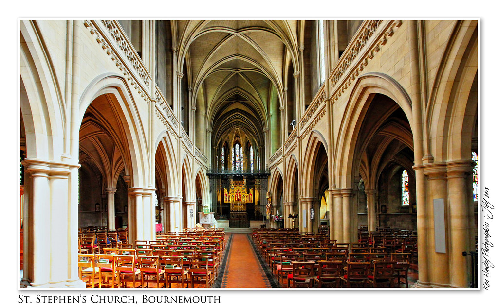 St Stephen's Church Bournemouth It was quite gloomy inside… Flickr