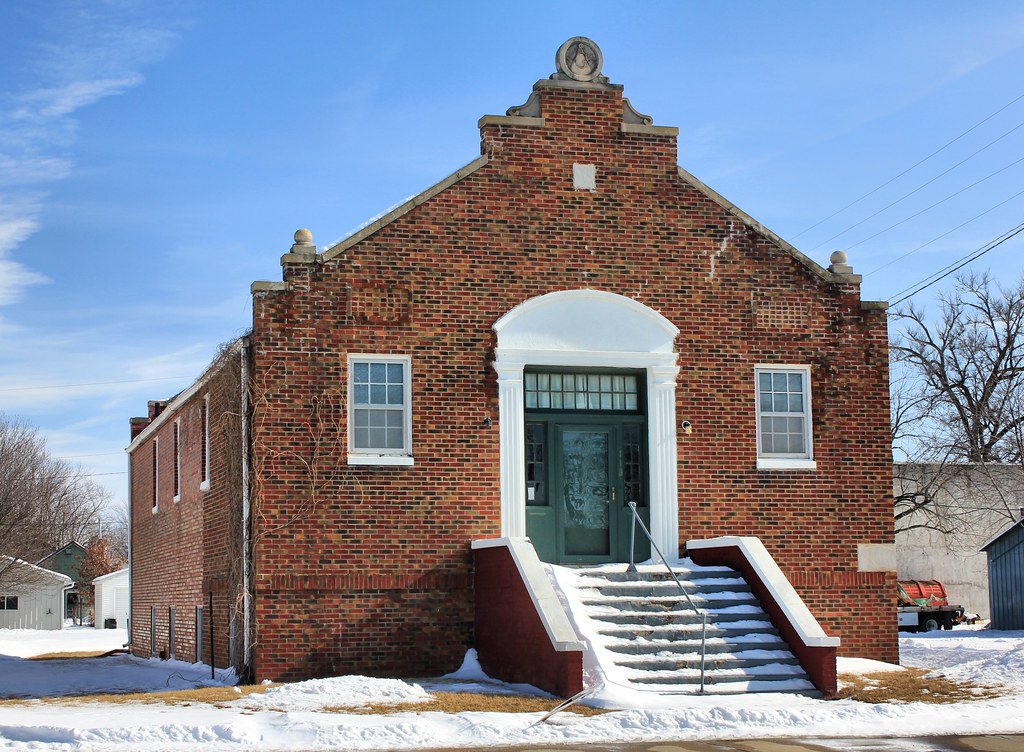 Masonic Lodge Orient, IA Tom McLaughlin Flickr