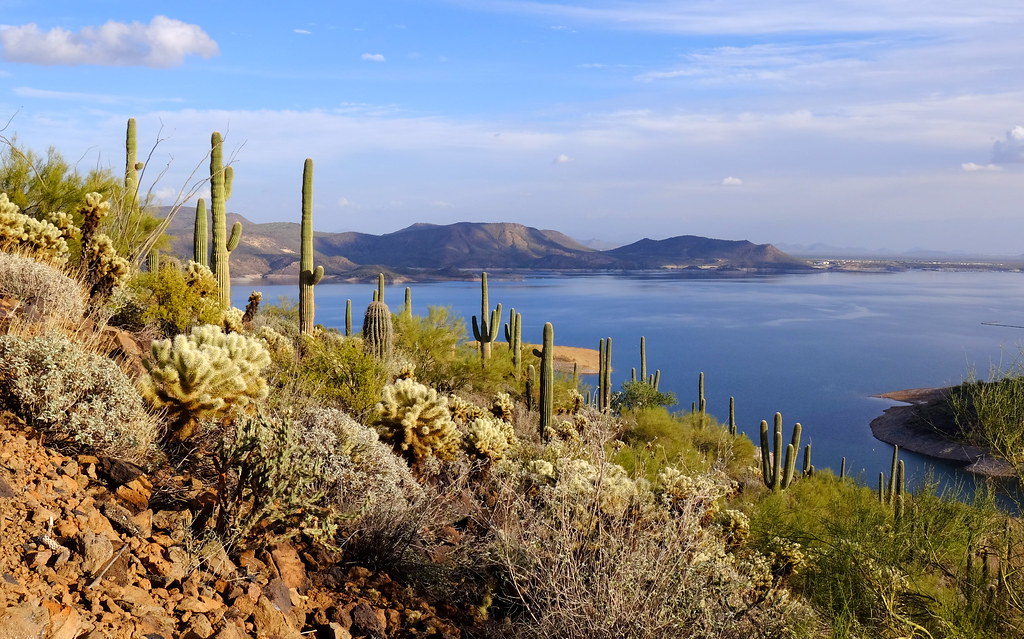 Lake Pleasant, AZ hiking trails here robinkrumins Flickr
