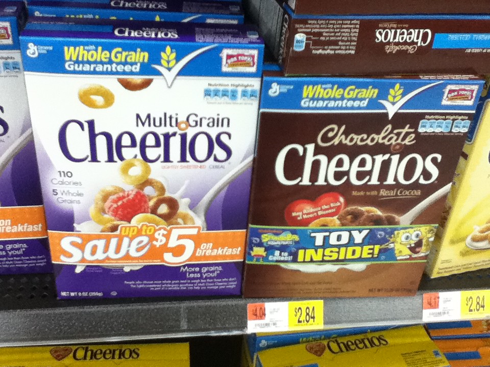 Cheerios Multi Grain and Chocolate Versions Breakfast Cere… Flickr