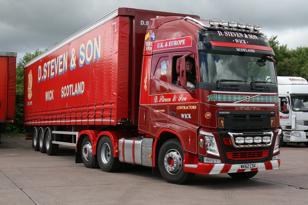 D Steven & Son Wick WK62CSK Bellshill Depot highlandreiver Flickr