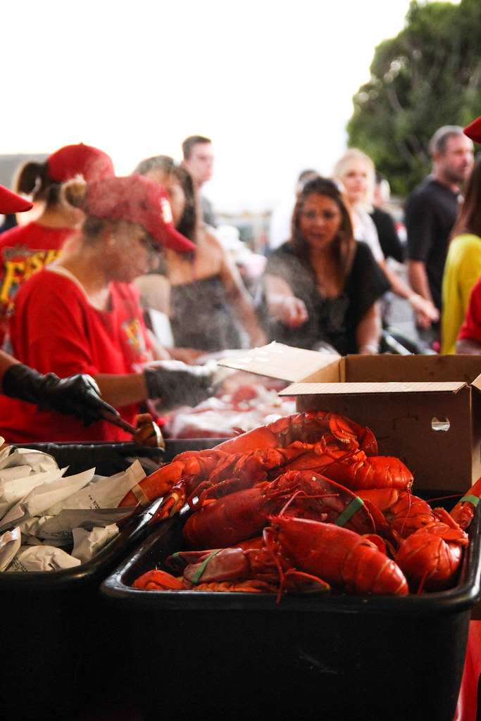 Serving Lobster The world’s largest Lobster Festival began… Flickr