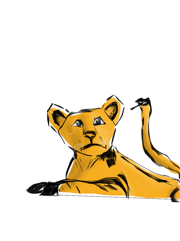 Chimera Cub sketch drawing Tojosan Flickr