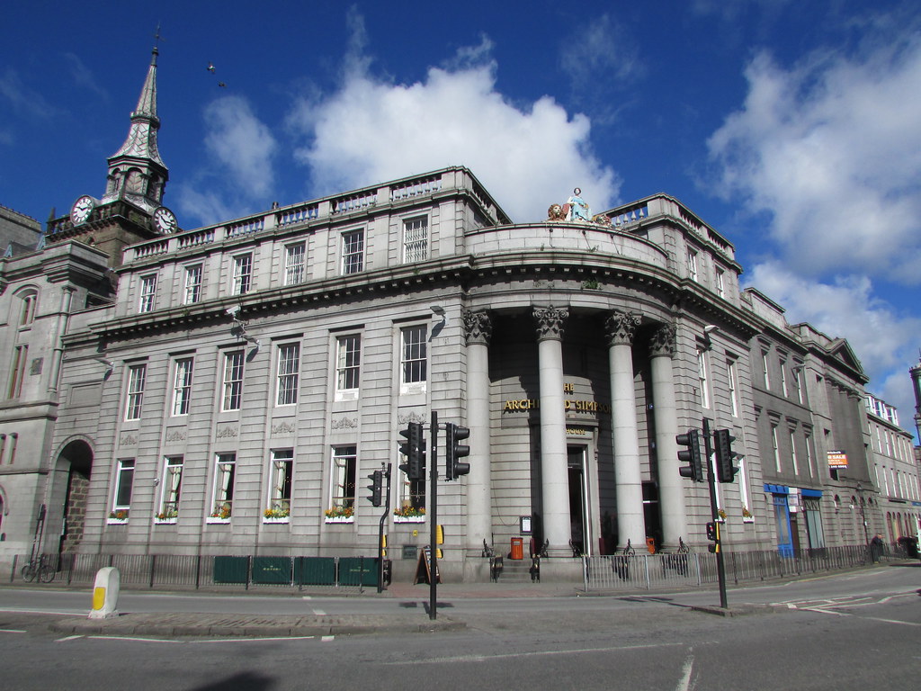 Former Clydesdale Bank 5 Castle Street, Aberdeen. Designed… Flickr