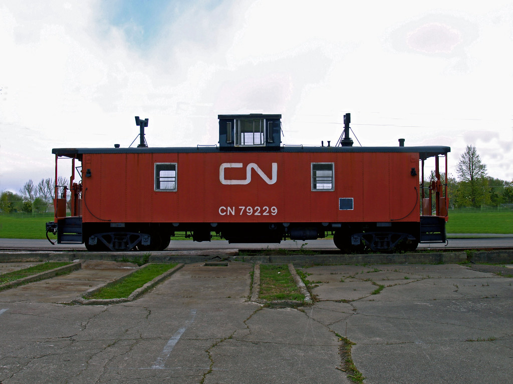 0007347 New Brunswick Caboose To all that visit, Thank you Flickr