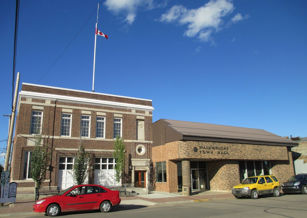 Wainwright, Alberta City Hall Built in 1929 Wainwright is … Flickr