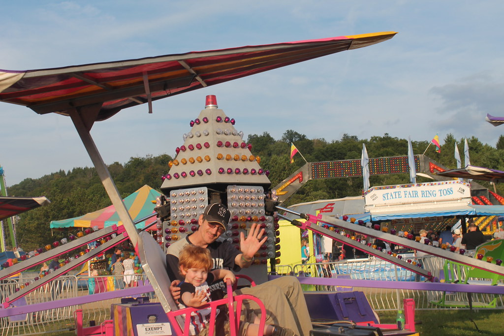 Me and Ben on The Super Trooper At McKean County Fair in S… Flickr