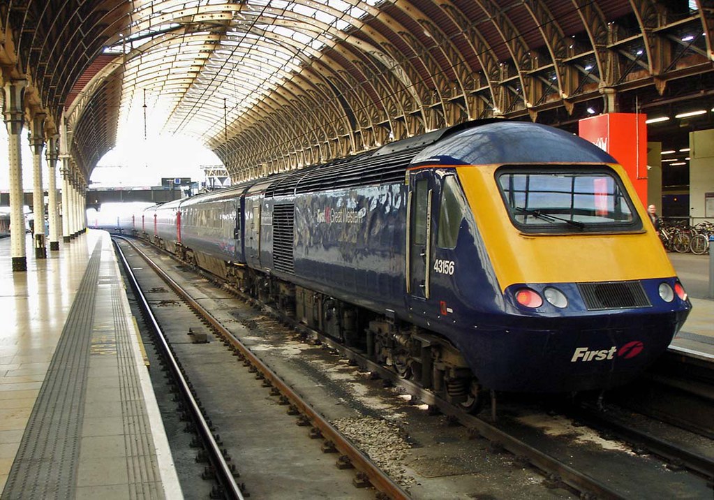 43156 at London Paddington_DSC01178_190208 FGW HST headed … Flickr