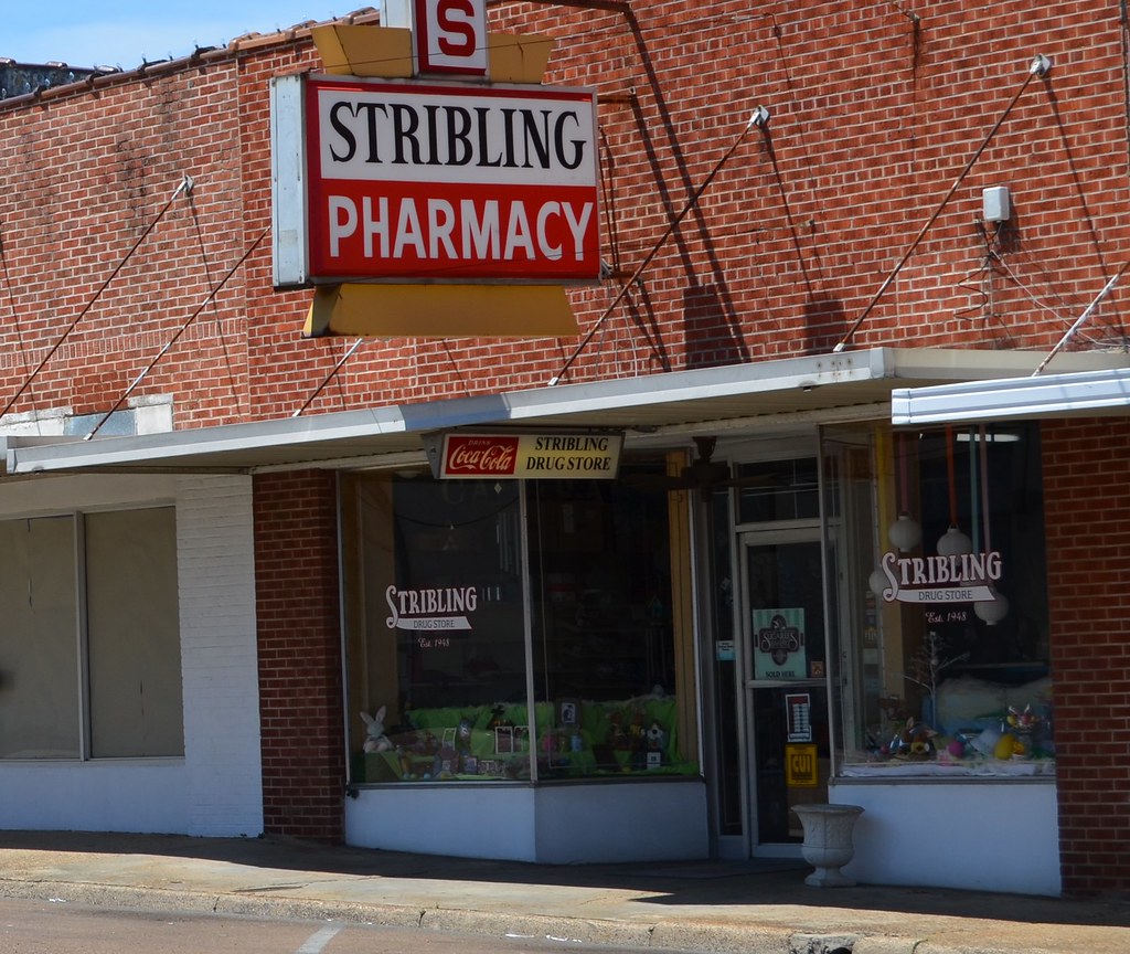 Stribling Pharmacy detail Philadelphia, Mississippi Flickr