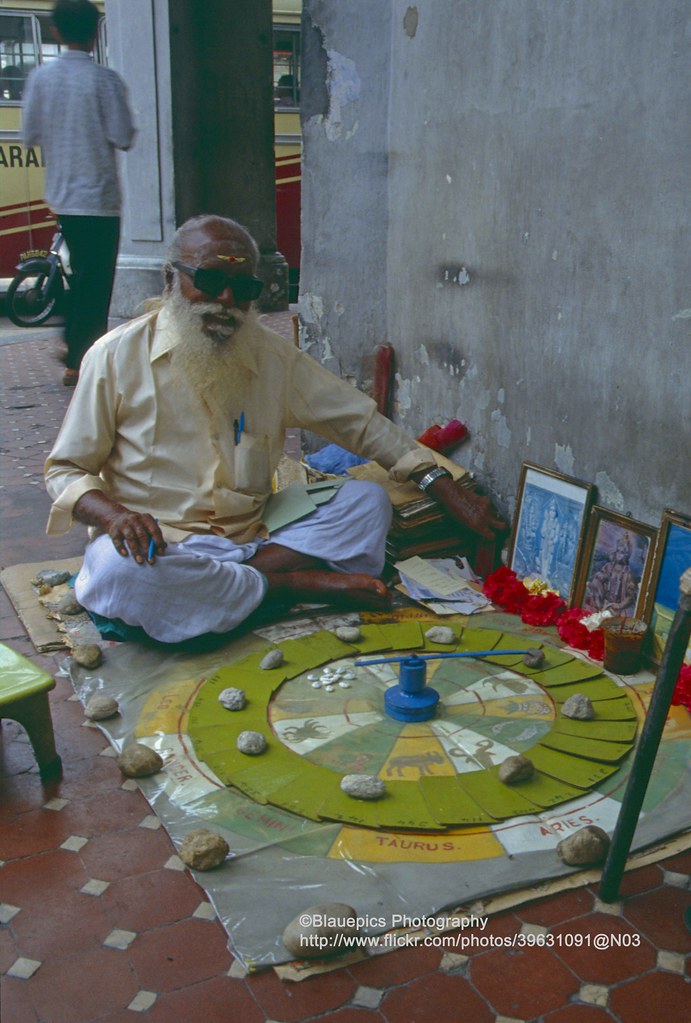 Penang, Indian Fortune Teller Scanned slide, photograph ta… Flickr
