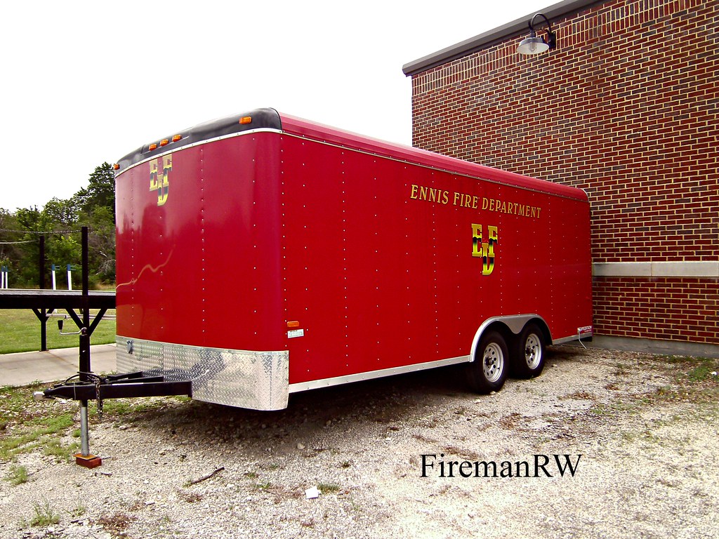 Ennis, TX FD HazMat Trailer FiremanRW Flickr