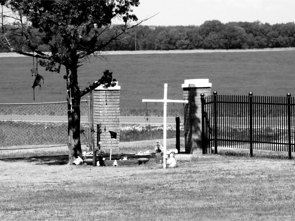 Delphos, KS cemetery James Fordham Flickr