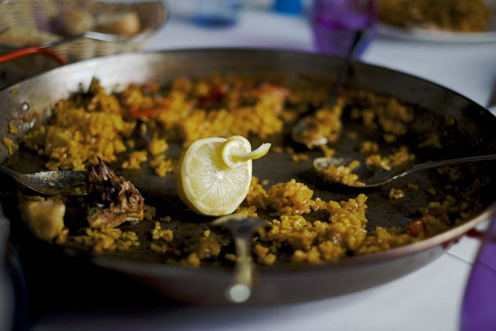 Paella We went to the restaurant around the corner on Satu… Flickr