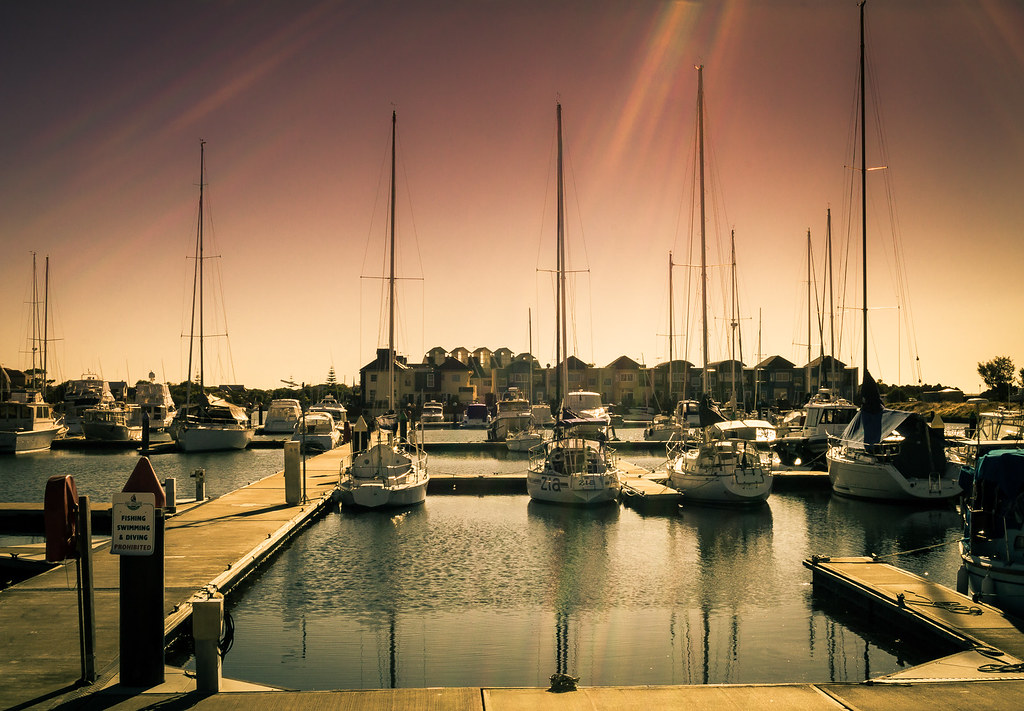 Busselton The marina at Port Geographe Duncan Atack Flickr