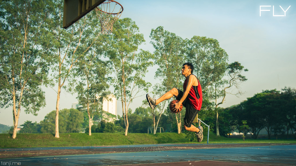 Fancy Layup Took this shot at the UM basketball court earl… Flickr