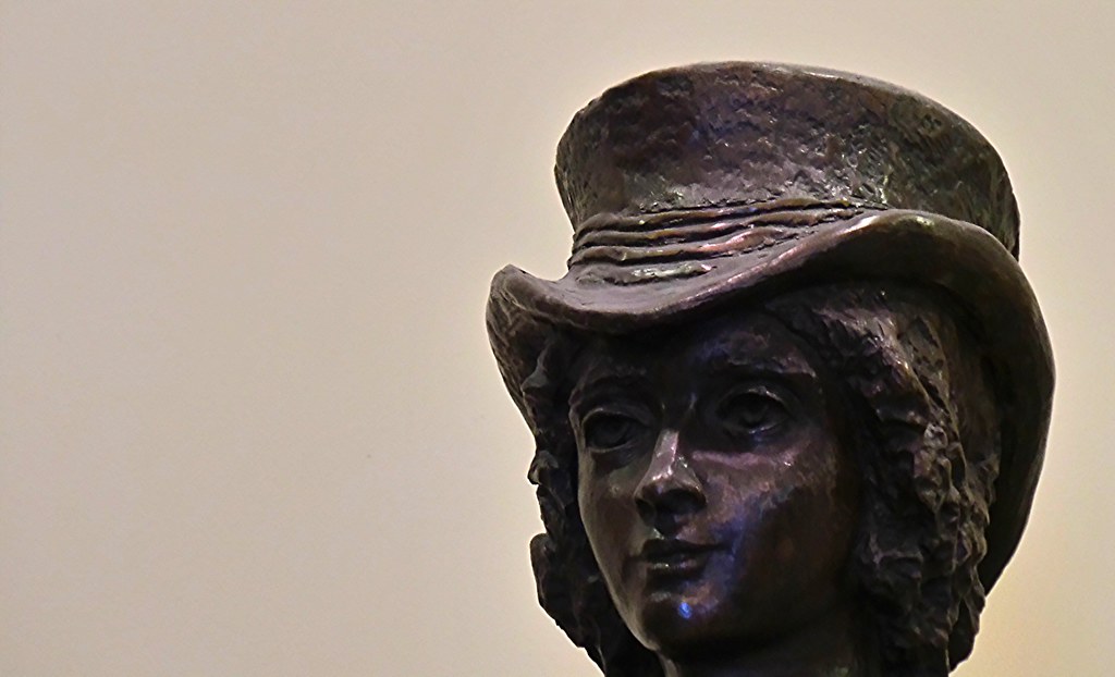 Queen Adelaide 1792 1849 A bronze statue of Queen Adelai… Flickr