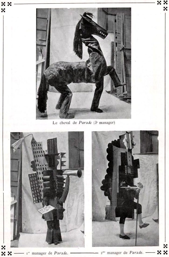 Picasso's Costumes for the Ballet "Parade." Comoedia Illus… Flickr