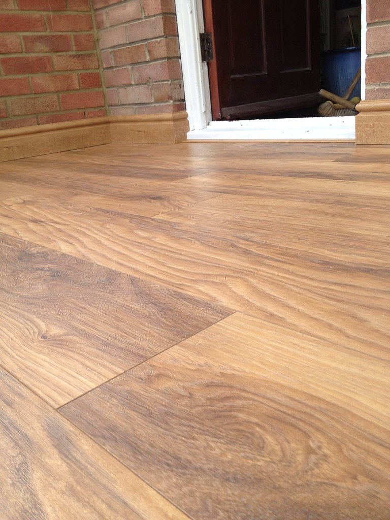 Laminate Flooring Cost effective, very durable cheap alter… Flickr