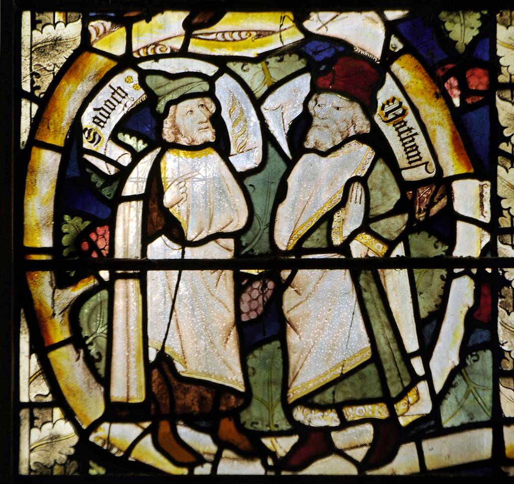 Margaretting, St Margaret, East window, 3a, Sadoch and Mat… Flickr