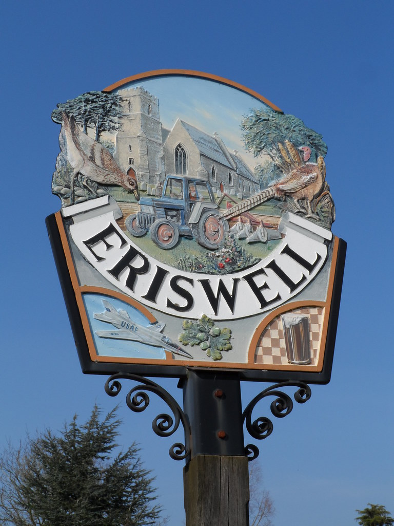 Eriswell Village Sign Simon Flickr