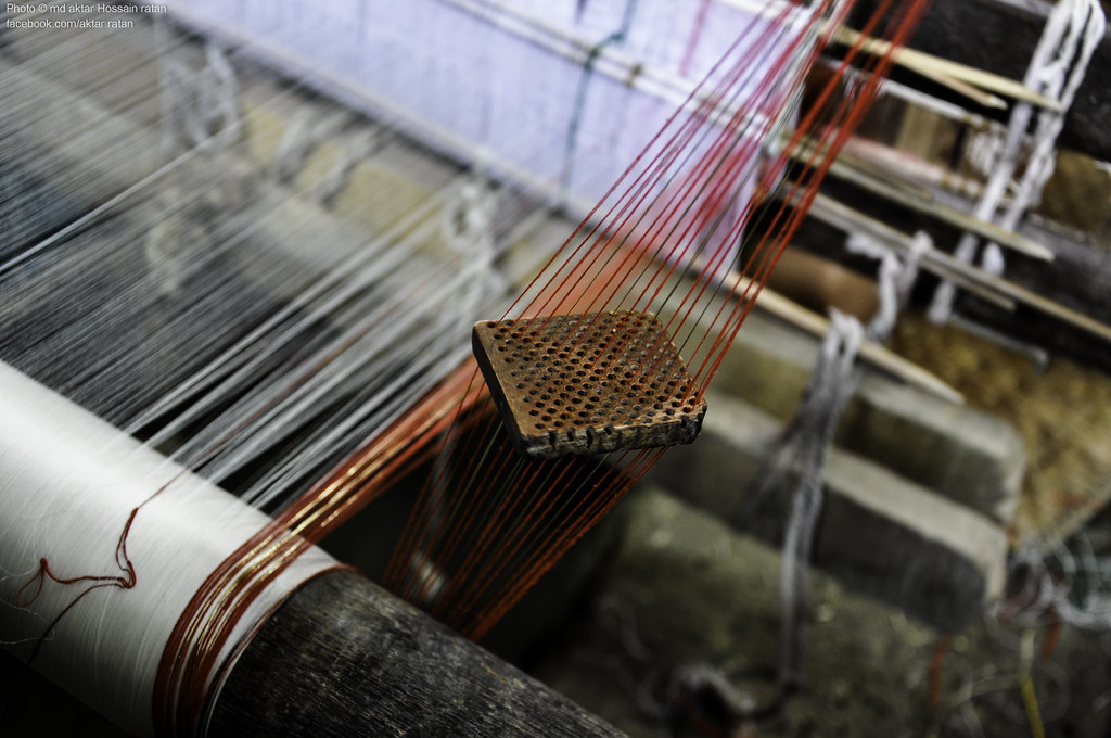 Neatly knitting Jamdani (Bengali জামদানি) are among the f… Flickr