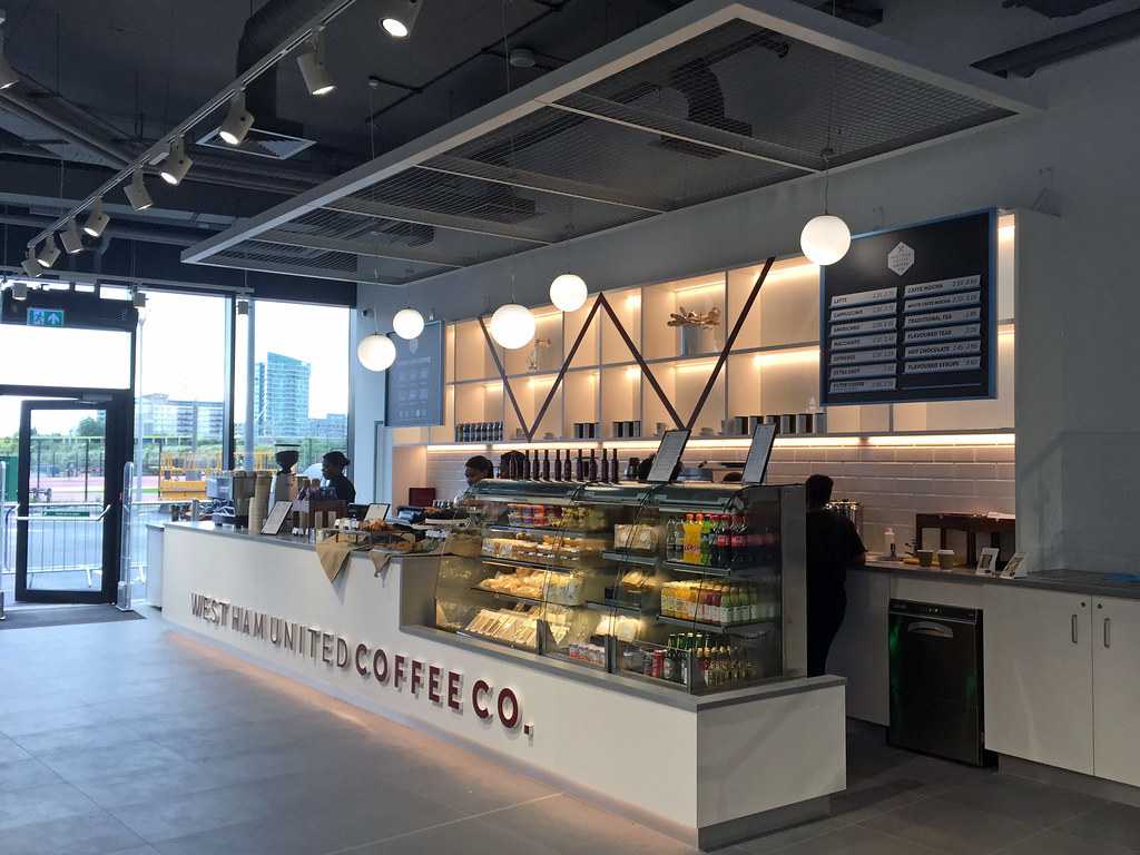 West Ham United Coffee Co The new cafe at the claret and b… Flickr
