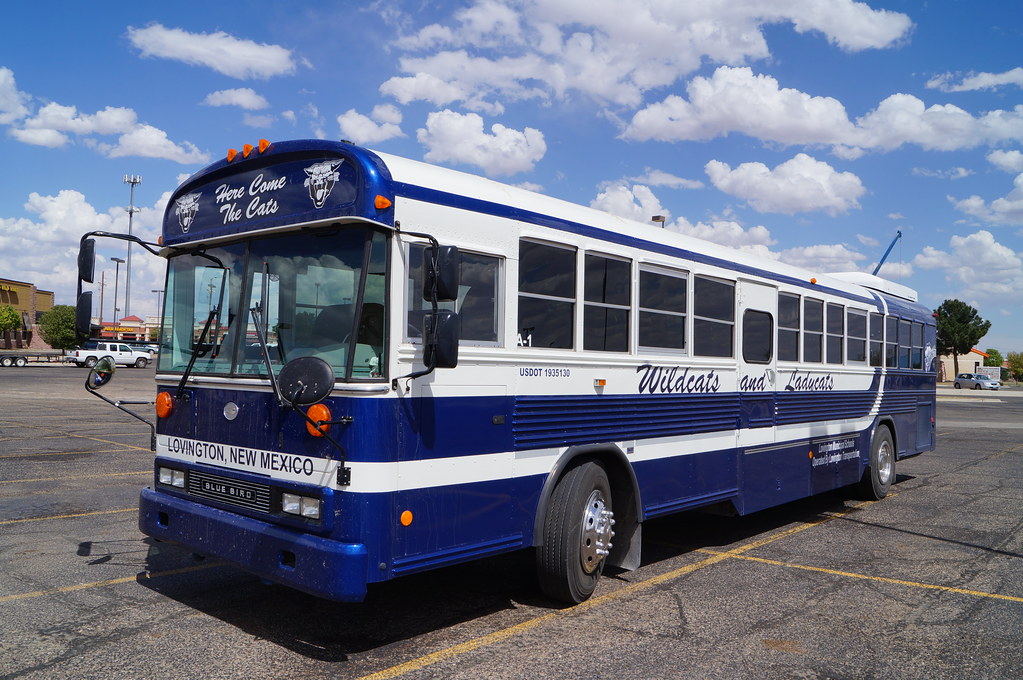 Lovington Wildcats Blue Bird All American RE A1 One of L… Flickr
